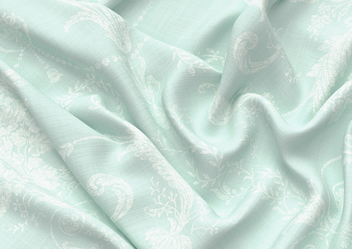 Laura Ashley Josette, Duck Egg - Twist&Fit Roman Blind - Image 4